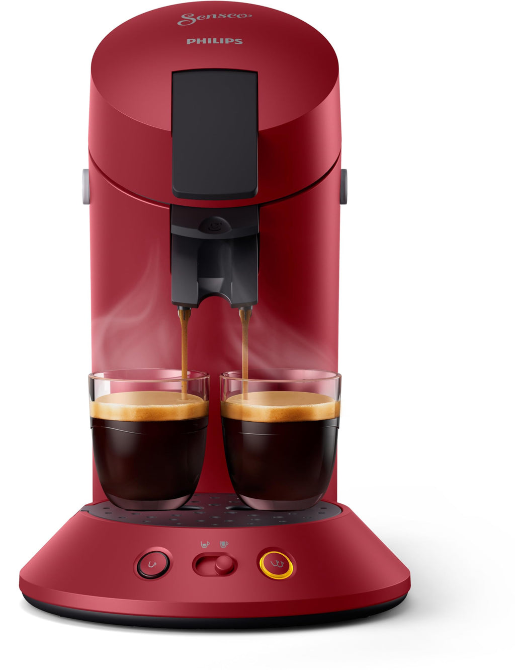 Veloren Kafée Élite Dosettes – Rouge Vif, Double Tasse