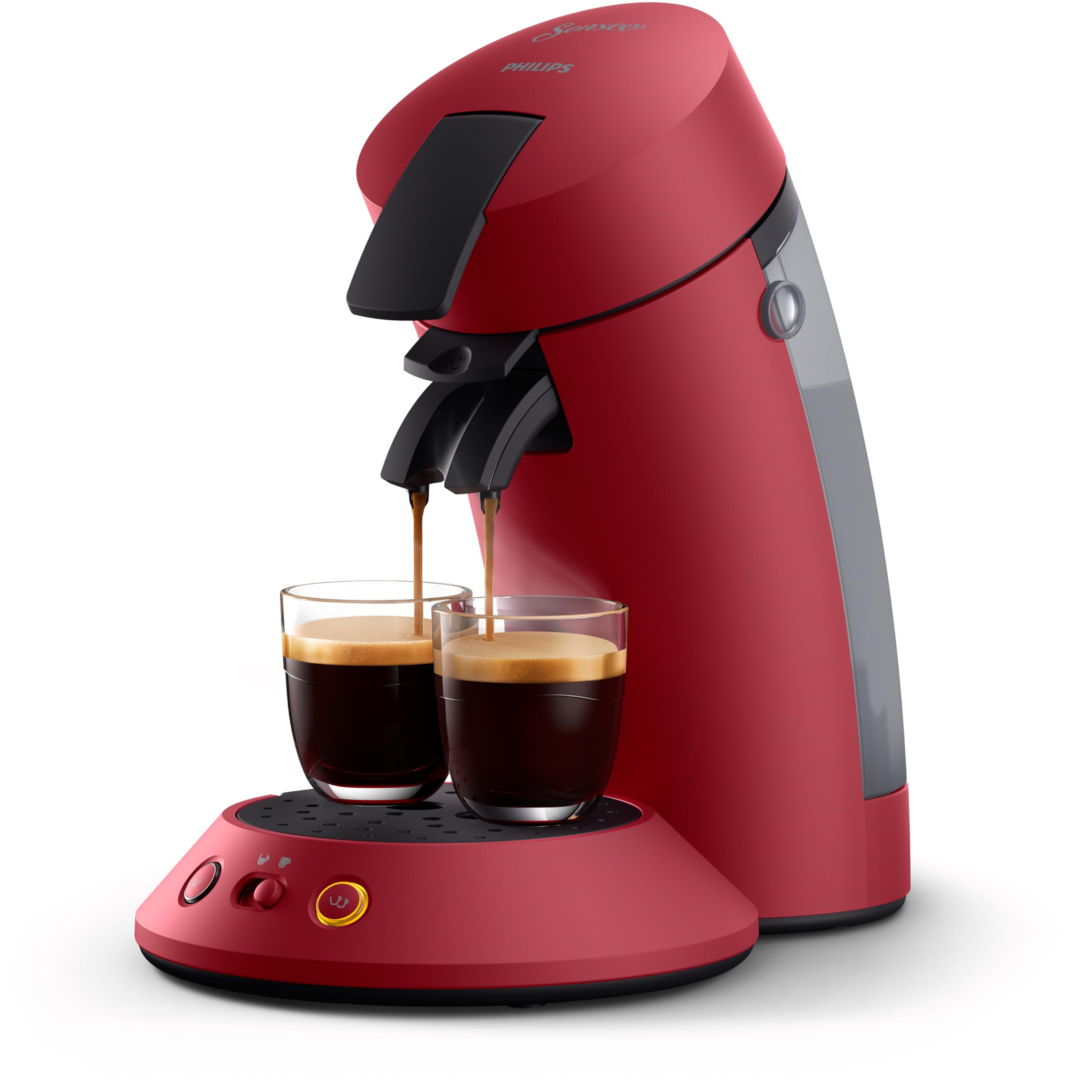 Veloren Kafée Élite Dosettes – Rouge Vif, Double Tasse