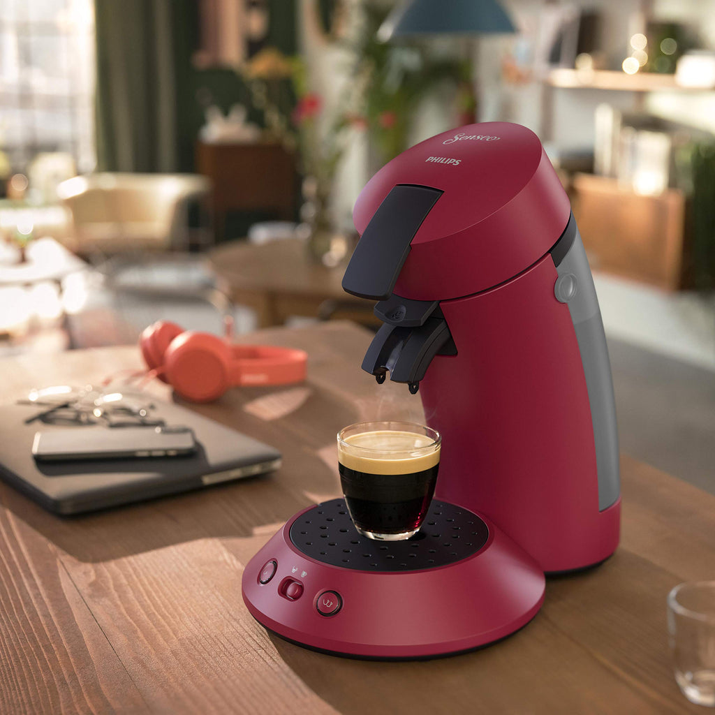 Veloren Kafée Élite Dosettes – Rouge Vif, Double Tasse